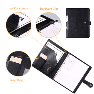 Bán buôn padfolios da A4 tài liệu thư mục clipboard biểu tượng tùy chỉnh cuốn sách bìa cho Bảo Trì Xe đăng nhập cuốn sách danh mục đầu tư thư mục - Product Image 4