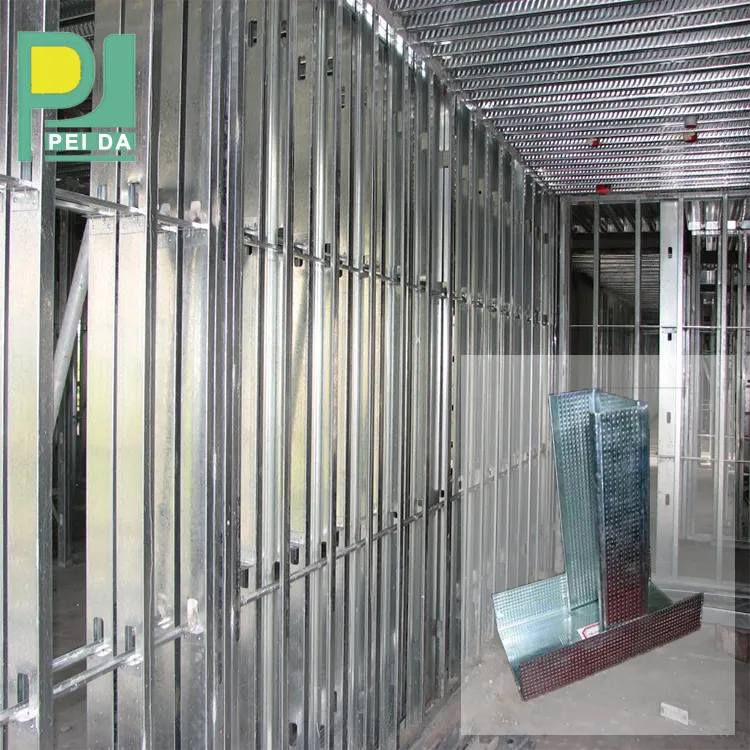 Drywall Steel Profiles Building Construction Materials Metal Profile Stud