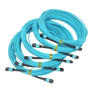 MPO/MTP光ファイバートランクケーブルOM1 OM2 OM3 OM4マルチモードジャンパーMPO/MTPデータセンターパッチコード - Product Image 1