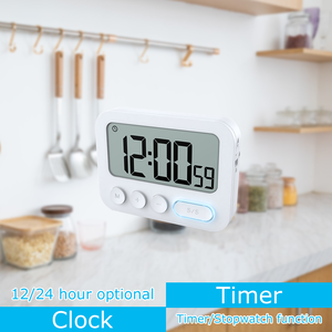 Timer per il conto alla rovescia orologio digitale elettronico da cucina piccola sveglia cronometro ampio Display tempo magnete Timer digitale posteriore - Product Image 2