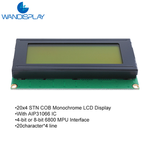 Wandisplay 4x20 20 2004 Display LCD blu giallo verde grigio Mono LCD 20x4 modulo LCD 20x4 caratteri 20x4 - Product Image 2