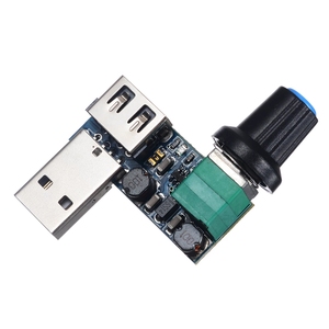 USB-контроллер скорости вентилятора, бесступенчатый Регулируемый контроллер скорости вентилятора, модуль регулятора скорости - Product Image 4
