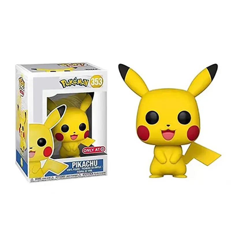 Pokemoned Popular Anime POP figura juguete Charizard Pikachu decoración adornos figura de acción para niños cumpleaños regalo de Navidad juguete