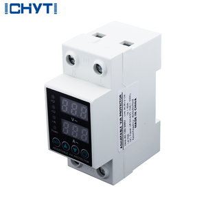 Din Rail Adjustable Over and Under <strong>Voltage</strong> Protective Device Protector Relay 40A 63A 220V with Over Current protection Voltmeter - Product Image 3