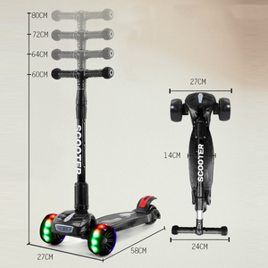 ילדים של קטנוע 2-6-8-12 שנים ישן יכול לרכב על skateable צעצוע לנערים ובנות קטנוע