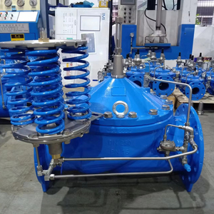 Su gaz petrol medya uyumlu gaz yağı için OEM Solenoid güç basınç azaltma Pilot yapısı On/Off tutum kontrol vanası - Product Image 2