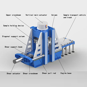 Máquina de prueba de cizalla de compresión dinámica de rendimiento estable y confiable de alta precisión Operación simple y confiable - Product Image 6
