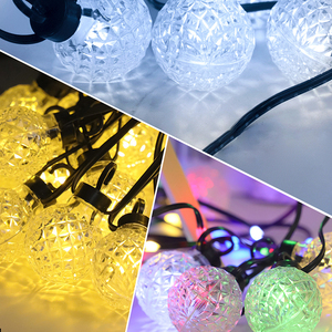 Solar Remote Control LED Light <strong>String</strong> Waterproof Pineapple Bulb Outdoor Decorative Lights for Camping &amp; D&eacute;cor - Product Image 1