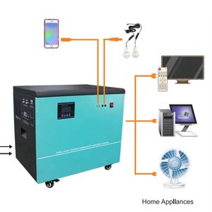 Sistema de alimentación doméstico fuera de la red Batería incorporada Inversor de onda sinusoidal pura Controlador Mppt-Función de carga inalámbrica - Product Image 2