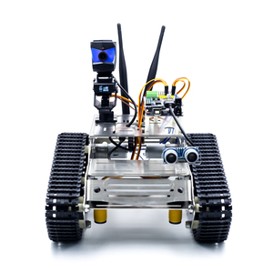 Wireless Wifi manipolatore Robot Car con Arm Vehicle Robotics Camera Educational Kit TUTORIAL compatibile con Arduino IDE