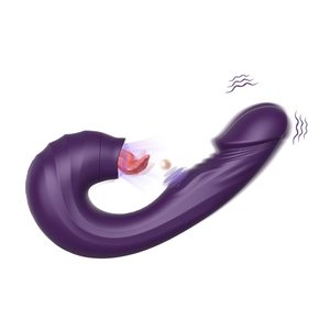 Bester wasserdichter wiederauf ladbarer Dreifach stimulator G-Punkt Vibrator Doppel motor Kitzler Saugen <span class=keywords><strong>Dildo</strong></span> Großhandel Leistungs starker Kitzler Vibrator - Product Image 6