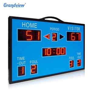 All'ingrosso tabellone segnapunti elettronico a LED telecomando segnapunti digitale con il conto alla rovescia Timer Score Board per il calcio basket - Product Image 1