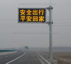 Display a LED per traffico produzione prezzo economico P20 segnali per messaggi modulo di schermo a matrice di punti per strada a bordo di informazioni variabili all'aperto - Product Image 3