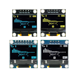 10PCS 4pin 7pin White/Blue/Yellow Blue color 0.96 inch 128X64 <strong>OLED</strong> Display Module 0.96&quot; IIC I2C SPI Communicate - Product Image 1