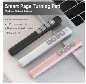 Wireless Presenter RF Remote Control 2.4GHzUSB Projector Page Turning Pen per PPT Powerpoint Presentation Pointer Slide Advancer - Product Image 4