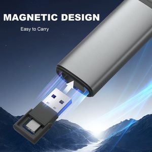 Ricaricabile presentatore PowerPoint Clicker con puntatore Laser rosso per Computer portatile Mac presentazione Wireless PowerPoint remoto - Product Image 5