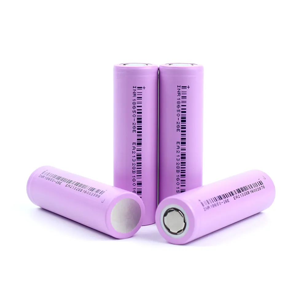 2024 New 18650 Rechargeable Li-ion battery 2600mAh Flat Top Lithium 3.7V NMC Battery for Flashlight DIY 12V E-bike Scooter cell