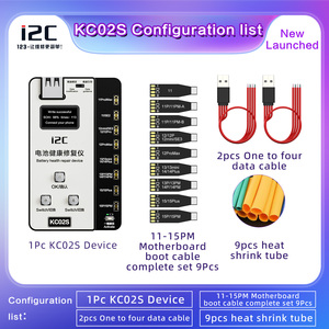 I2CKC02S iPhone用携帯電話バッテリーヘルス修理プログラマーバッテリーサイクル効率アクティベーションPCBブート3in1機能 - Product Image 6