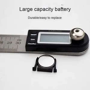 OEM Customizable 200-300mm Digital Display <strong>Protractor</strong> Industrial Grade Hand Tool For Metric & Imperial Angle Measurement - Product Image 3