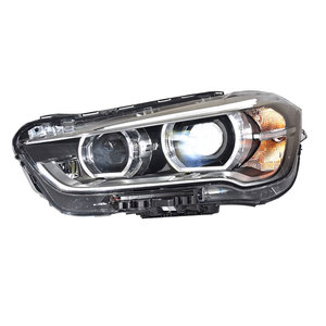 16-19 BMW X1 far takımı için uygun düşük uç modifikasyonu High-end yapılandırma LED Lens ön gündüz farları - Product Image 2