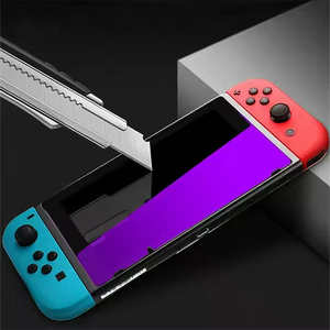 2025热抗蓝光钢化玻璃高清9h屏幕保护膜任天堂Switch 2有机发光二极管保护膜屏幕保护膜 - Product Image 5