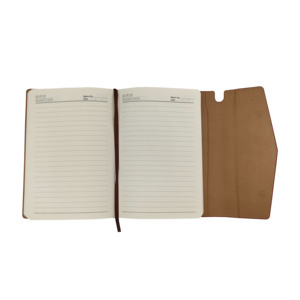 Solid <strong>Color</strong> Customizable Meeting Minutes/Class <strong>Notes</strong> Leather <strong>Notebook</strong> <strong>with</strong> Bookmarks Thermal Binding <strong>Notebook</strong> - Product Image 6