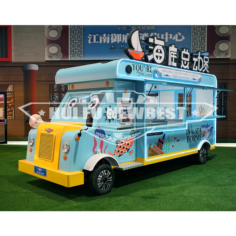 Carro rodante de comida personalizado, máquina de comida rápida, remolque de cono de nieve, carro de comida, camión de cocina, carts de hamburguesa