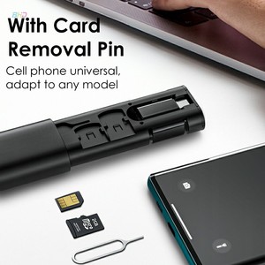 多USB Type-C微型充电适配器套件，带矩形迷你电子产品储物盒旅行箱 - Product Image 2
