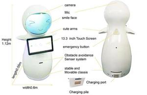 Smart Clever Robot Sensor Integration Softwares ystem Multi-Anwendung von öffentlichen Orten Ausstellungs raum Roboter - Product Image 2