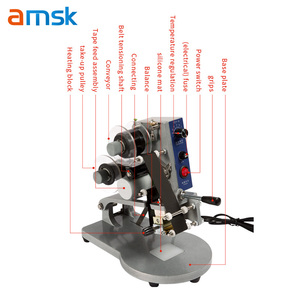 DY-8 macchina per la codifica della data del nastro termico a impulsi manuale semiautomatico per l'imballaggio di carta con numero di lotto di stampa data di produzione - Product Image 4