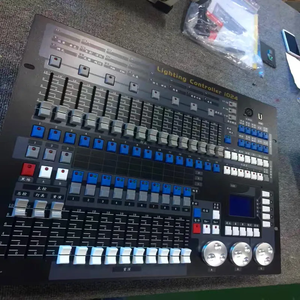 Dmx 1024 Control de iluminación de escenario Fábrica Luces de escenario Consola Pantalla Lcd Mezclador KING KONG 1024 Controlador Dmx