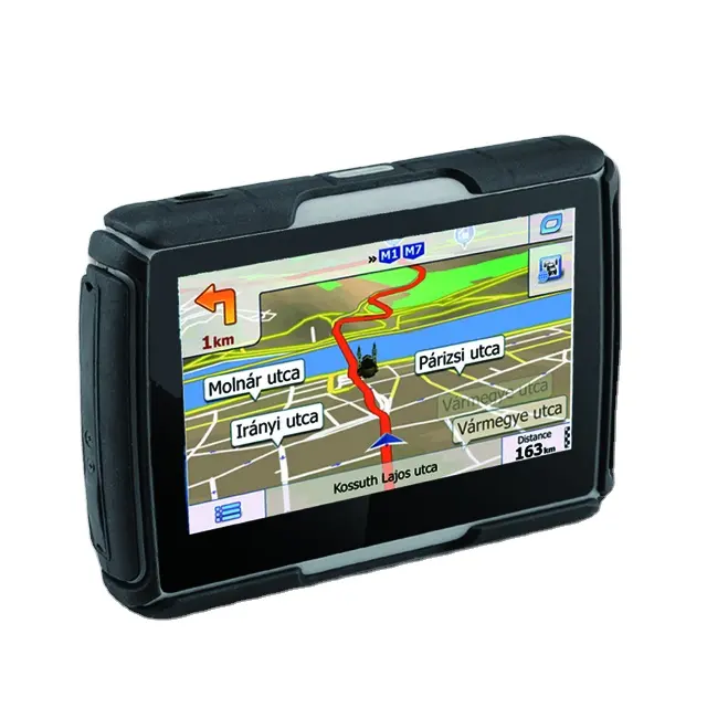 새로운 4.3 인치 w-40 gps 레이더 탐지기 gps 네비게이션