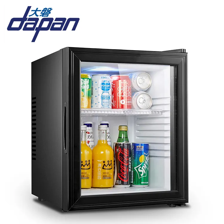 Homesun boisson boisson hôtel silencieux sans bruit réfrigérateurs armoire systèmes automatiques électronique intelligent petit réfrigérateur minibar