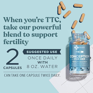 力量艾滋病概念激素增强帮助产前女性生育胶囊生育补充剂妇女 - Product Image 5