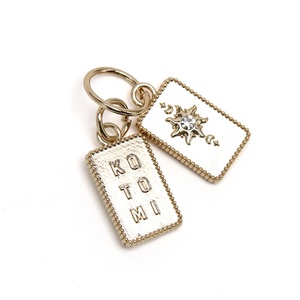 Etiqueta Metálica Personalizável e Ecológica em Liga de Zinco à Prova d'Água para Roupas e Moda Praia, Etiquetas de Logo e Embalagem - Product Image 2