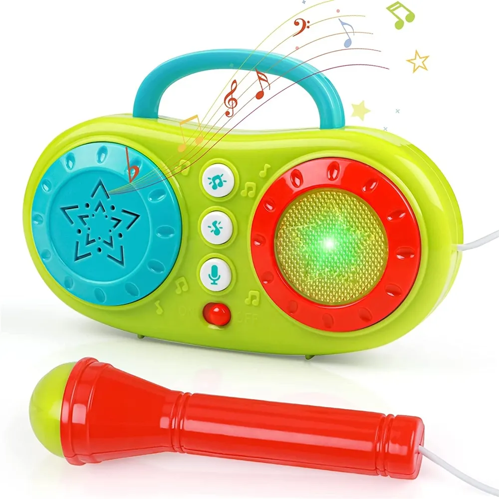 BAOLI Brinquedos Musicais Do Bebê Cantando Máquina Karaoke Criança Brinquedos