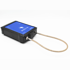 10400毫安时防水IP68电子锁全球定位系统跟踪器1.5年保修4G LTE网络电脑和安卓应用查看货物安全密封锁 - Product Image 2