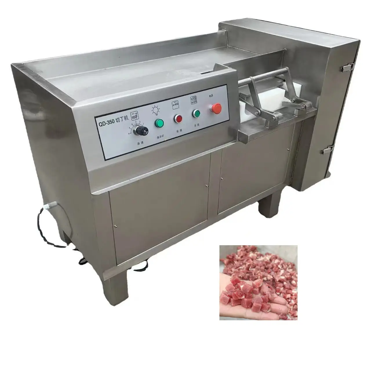 Carne congelada flaker 1000kg / 2000 kg/h carne cortador bloco máquina de corte