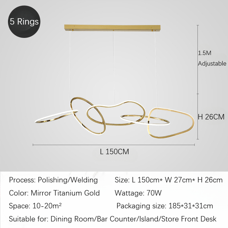 5 Rings 150CM