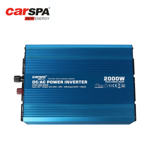 Carspa 48VDC 220交流伏2000瓦纯正弦波逆变器直流交流逆变器转换高频直流交流电源 - Product Image 3