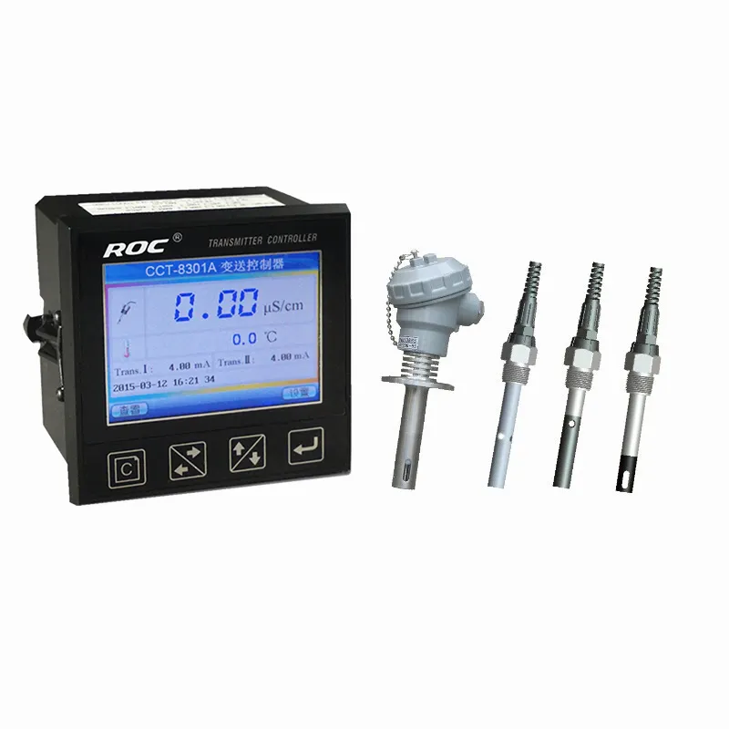 Industrial Pure Water Online Digital Conductivity Tds Resistivity Controller Meter Analyzer