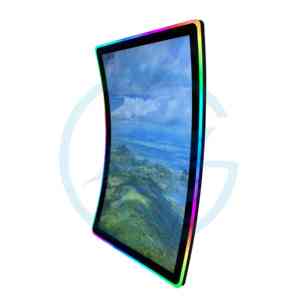 Monitor de pantalla táctil ancha de Marco abierto LED completo de acrílico capacitivo curvo de 32 43 pulgadas - Product Image 3