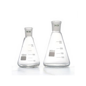 Dar boyun borosilikat cam 3.3 Erlenmeyer erlen zemin eklemi 29/32 100ml 250ml 500ml 1000ml 2000ml - Product Image 1