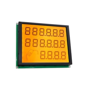 <strong>LCD</strong> Display for Fuel Dispenser 664 Type 7 <strong>Segment</strong> Custom Design <strong>LCD</strong> Module 10 Pins Serial Interface Monocolor <strong>Lcd</strong> Display - Product Image 1