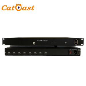CATV 4 8 canales HD MI a modulador de codificador RF con modulación DVBC DVBT ATSC ISDBT - Product Image 3