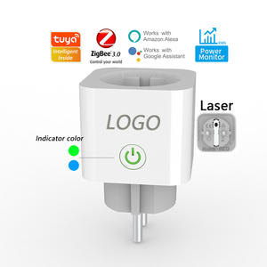 UE 16A Monitores de Energía Tuya ZigBee Enchufe Inteligente con Multifunción - Product Image 1