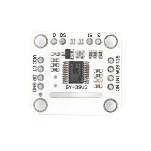Módulo de Sensor MAX44009 BME280 para Arduino STM32, sensores de temperatura y humedad, UART I2C, IIC, TTL, placa electrónica DIY, GY 39, de la marca de fábrica, por 1 año