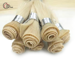 Brazilian Hair Whole Sale Indian <strong>Remy</strong> Hair <strong>Hand</strong> <strong>Tied</strong> Weft