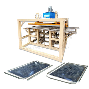 Good <strong>Price</strong> <strong>Recycle</strong> Solar Panels Production Line with Solar Panel Glass and Frame Removal Conveyor For Sale - Product Image 2