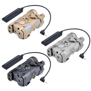 Lunette de visée <span class=keywords><strong>laser</strong></span> NGAL avec <span class=keywords><strong>laser</strong></span> IR + <span class=keywords><strong>laser</strong></span> rouge/vert/bleu + lampe torche LED blanche et interrupteur à pression à distance - Product Image 1